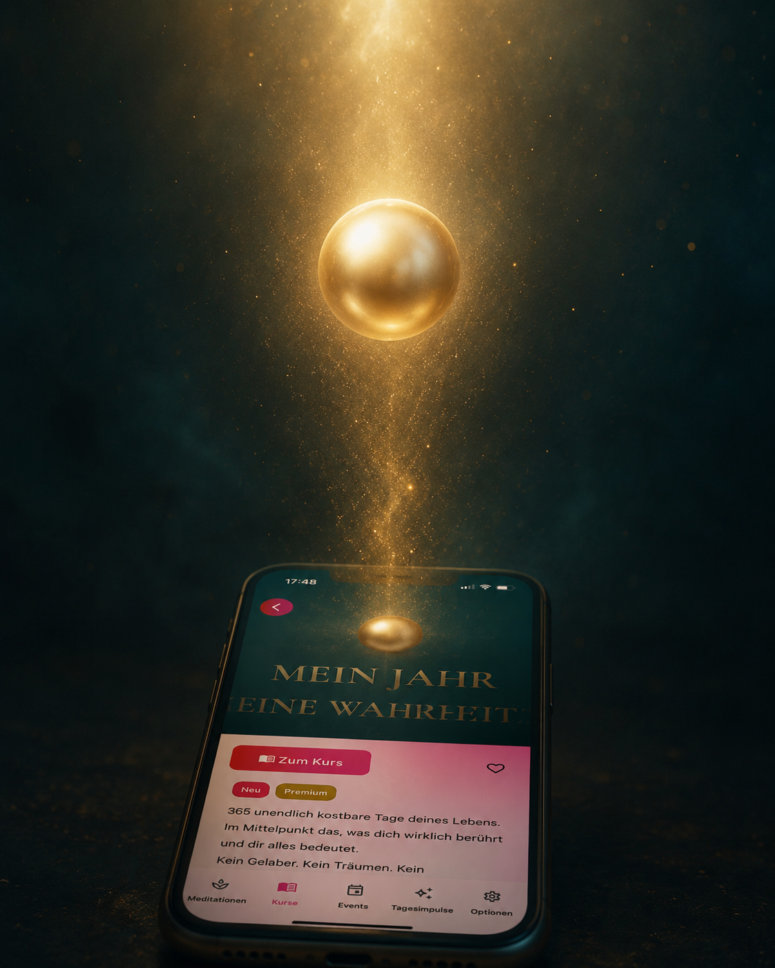 Mein Jahr — Meine Wahrheit, Kurs in der homodea App