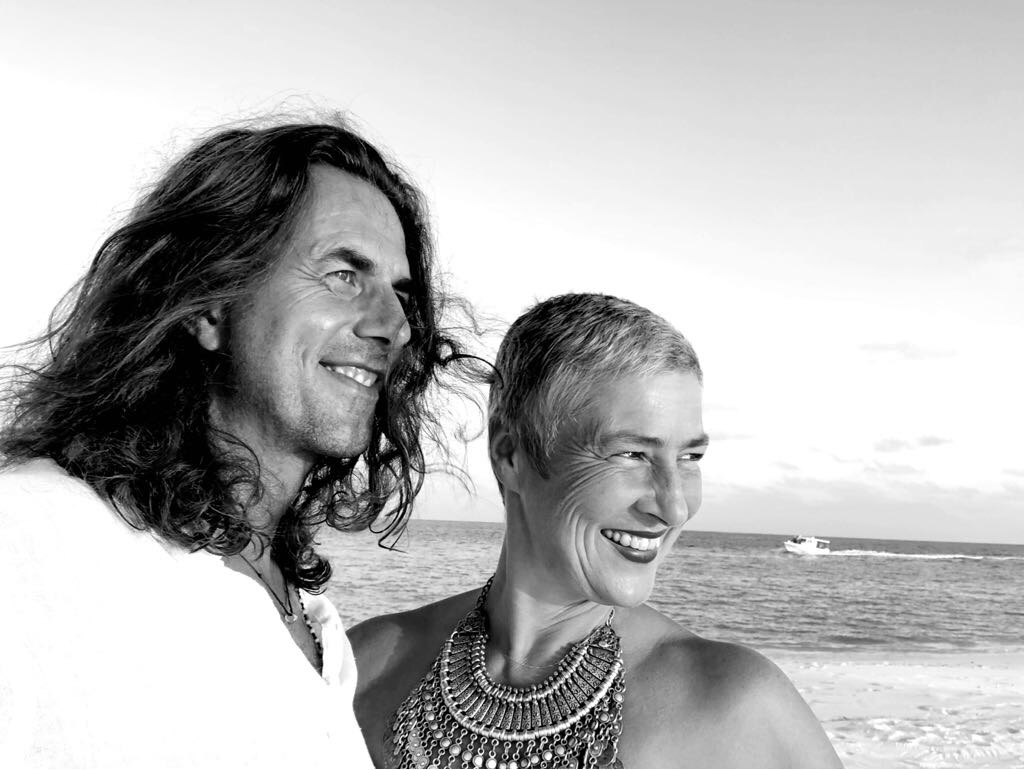 Andrea und Veit am Meer